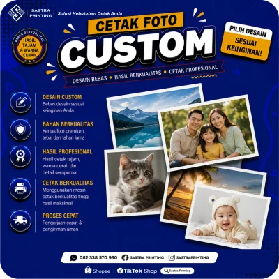 Cetak Foto Custom