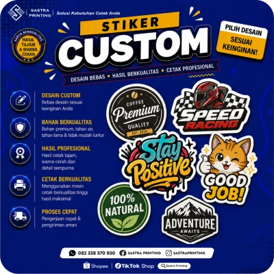 Stiker Custom